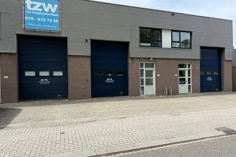 BedrijfsruimteaanW. Snelliusweg 90 C<br/> inZwijndrecht
