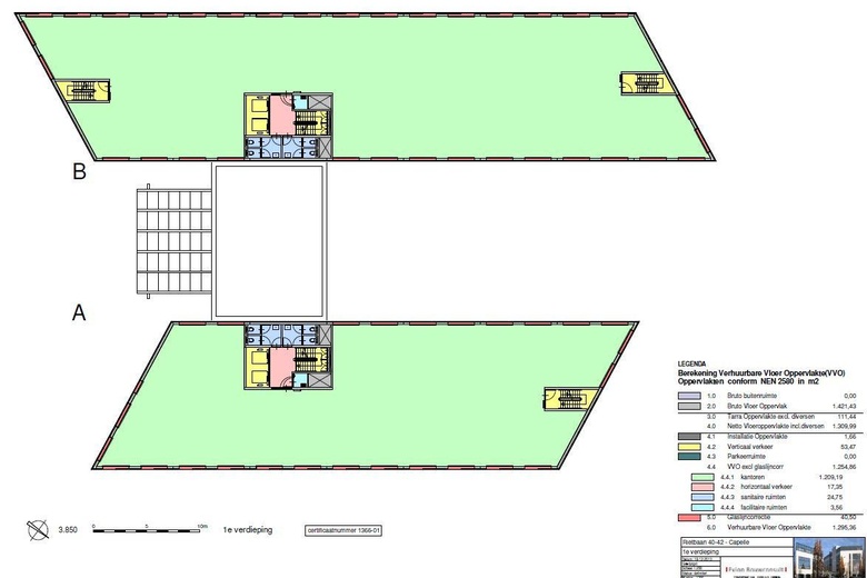 KantoorruimteaanRietbaan 40 - 42<br/> inCapelle aan den IJssel
