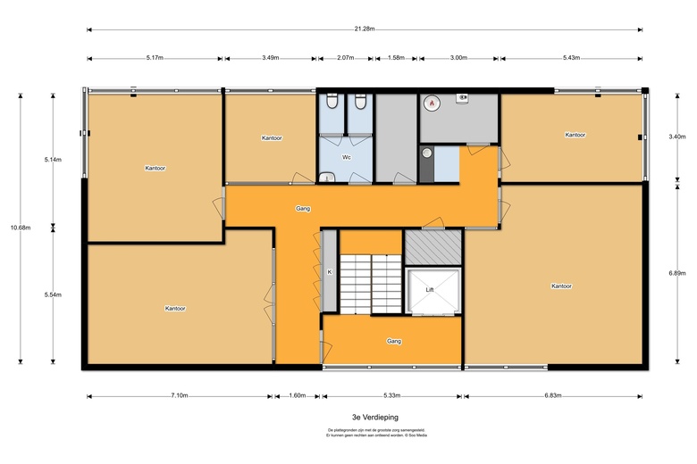 KantoorruimteaanLireweg 42 - 50<br/> inNieuw-Vennep