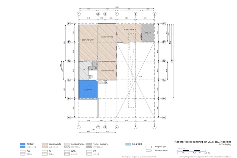BedrijfsruimteaanRobert Peereboomweg 10<br/> inHaarlem
