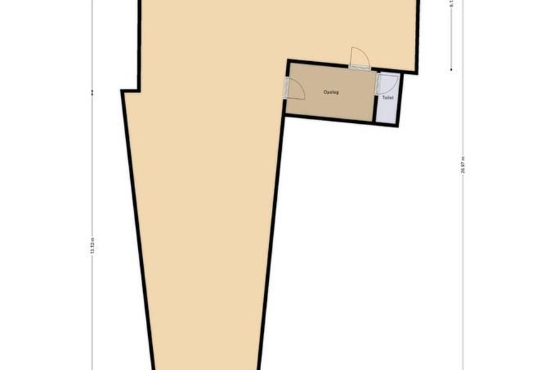 WinkelruimteaanDonkerstraat 23<br/> inHarderwijk