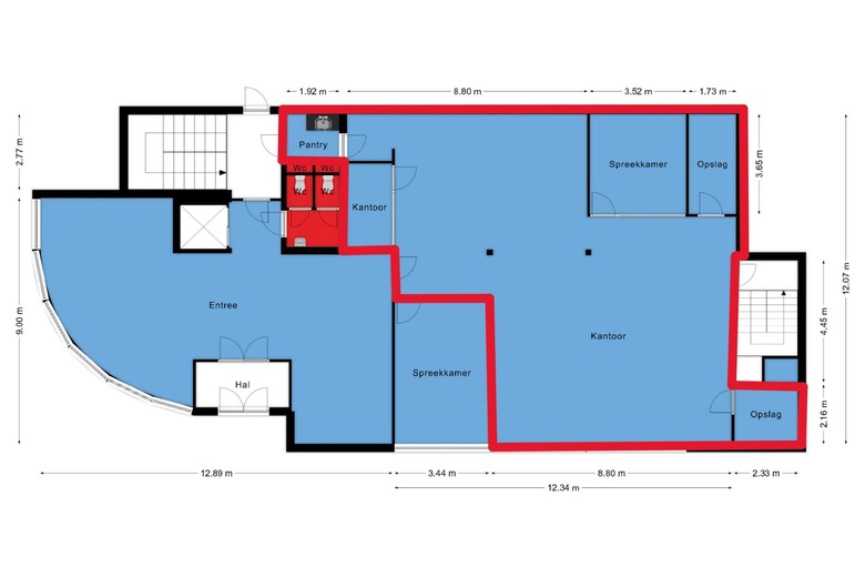 KantoorruimteaanRossinistraat 36<br/> inOss