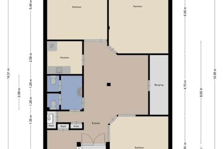 KantoorruimteaanMarie Curiestraat 7<br/> inHarderwijk