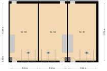Bekijk foto 1 van eenheid 1 aan de Cilinderweg 91 - 95 in Roelofarendsveen