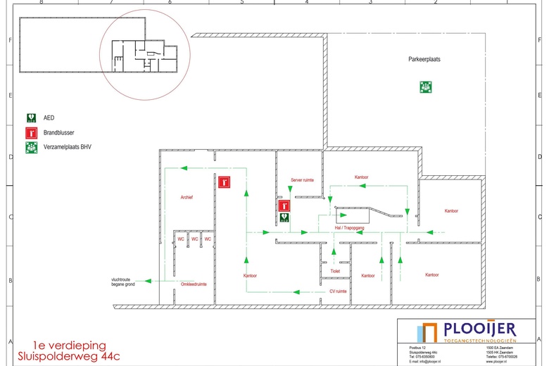 BedrijfsruimteaanSluispolderweg 44 C<br/> inZaandam BedrijfsruimteaanSluispolderweg 44 C<br/> inZaandam