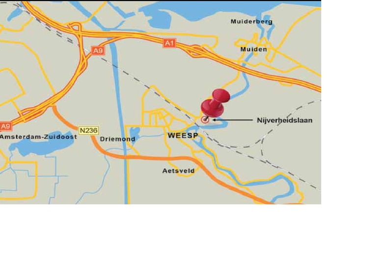 KantoorruimteaanNijverheidslaan 0 ong<br/> inWeesp KantoorruimteaanNijverheidslaan 0 ong<br/> inWeesp