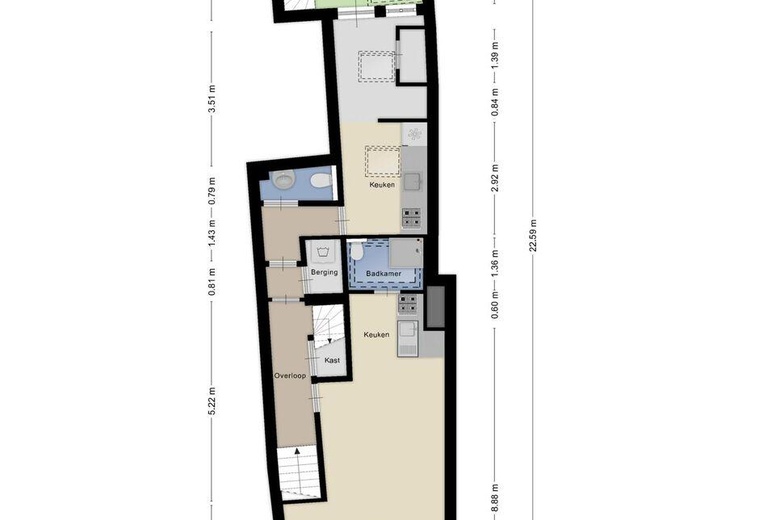 WinkelruimteaanKorte Houtstraat 8<br/> inDen Haag