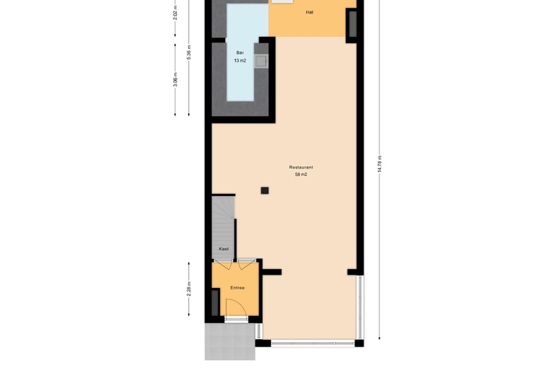 HorecaaanZeestraat 55a<br/> inZandvoort