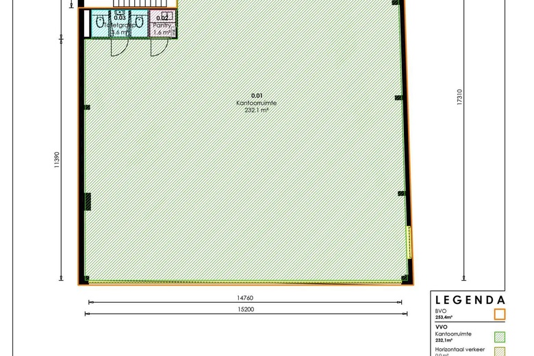 KantoorruimteaanLangstraat 58 B<br/> inWassenaar KantoorruimteaanLangstraat 58 B<br/> inWassenaar
