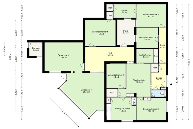 KantoorruimteaanBoschweg 4<br/> inNuth