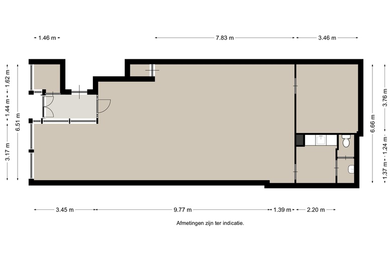 WinkelruimteaanNieuwe Rijn 58<br/> inLeiden