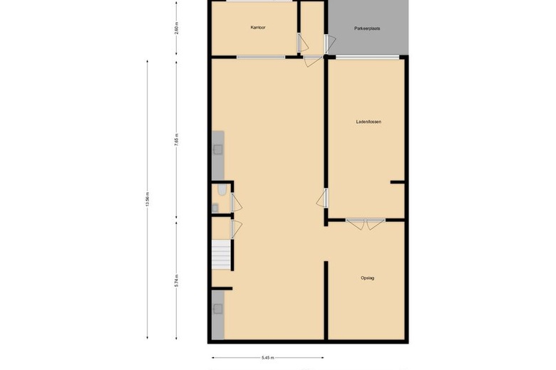 WinkelruimteaanPlantageweg 11<br/> inAlblasserdam