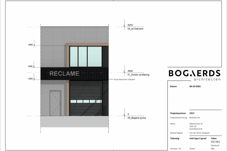 BedrijfsruimteaanEdisonstraat 10 - 12<br/> inOud-Beijerland BedrijfsruimteaanEdisonstraat 10 - 12<br/> inOud-Beijerland