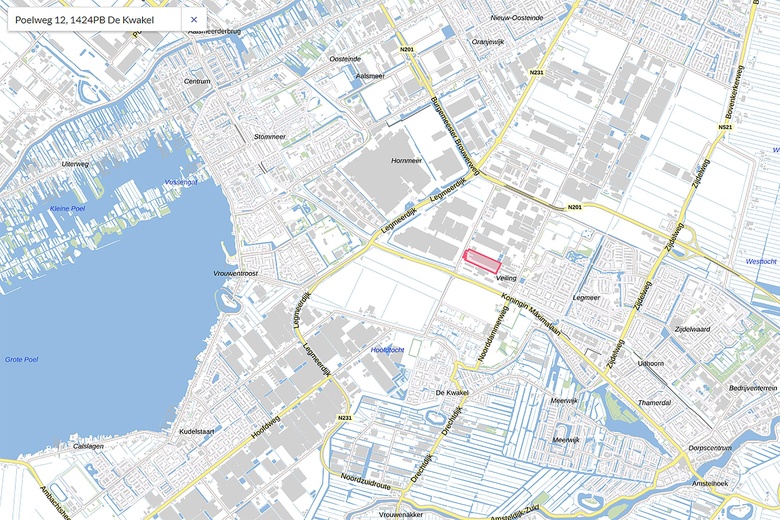 BedrijfsruimteaanPoelweg 12<br/> inDe Kwakel