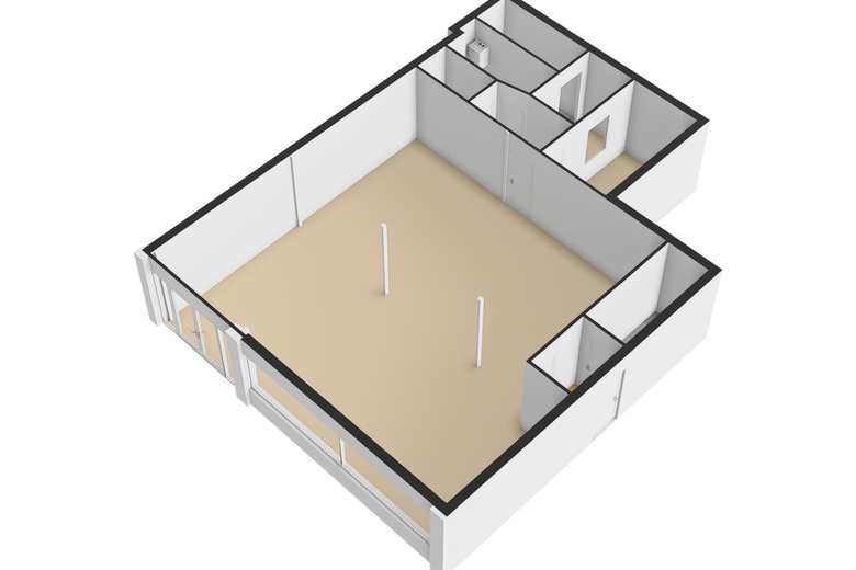 WinkelruimteaanDorpstraat 33 B<br/> inWaddinxveen