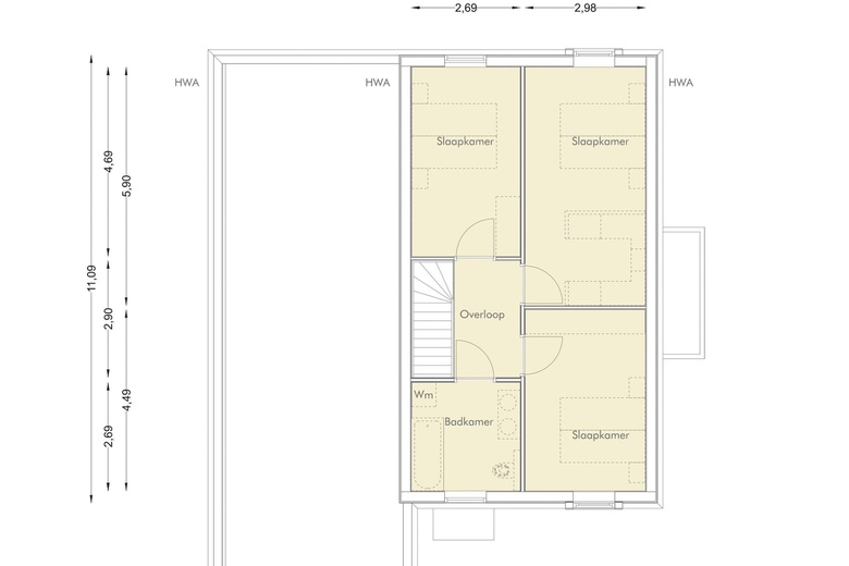 KantoorruimteaanGezelweg 30<br/> inZeewolde
