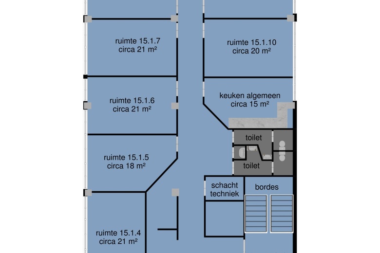 KantoorruimteaanHanzeweg 15 - 19<br/> inGouda