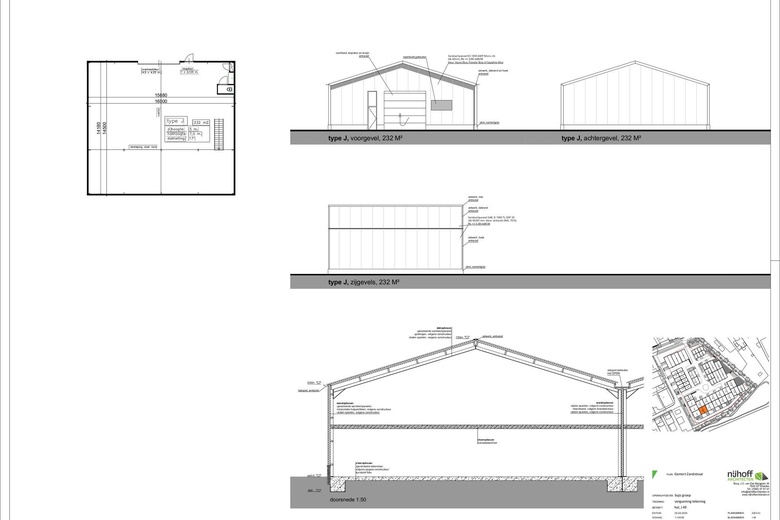 BedrijfsruimteaanZandstraat type J 0 ong<br/> inGemert