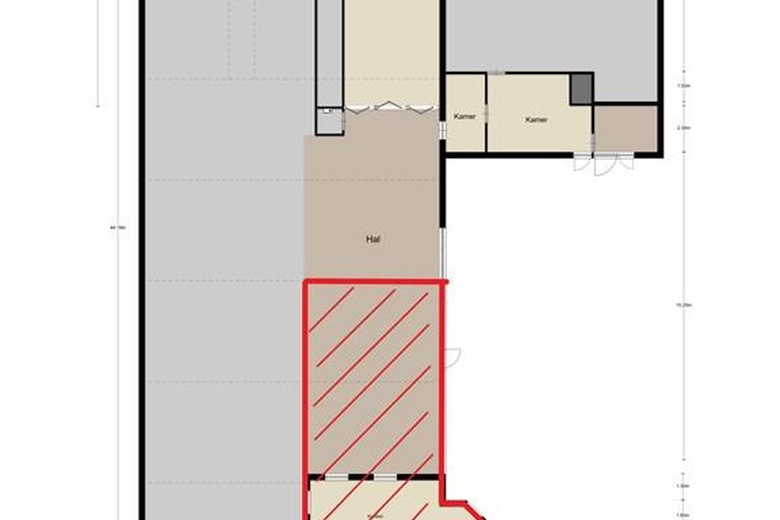 BedrijfsruimteaanKathoek 15<br/> inAvenhorn