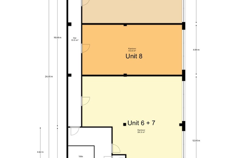 KantoorruimteaanZadelmakerstraat 64<br/> inVelserbroek