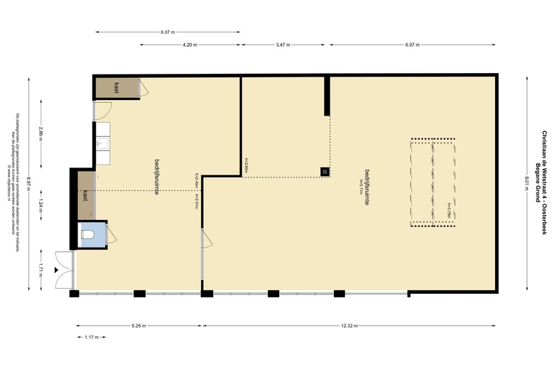 BedrijfsruimteaanChristiaan de Wetstraat 4<br/> inOosterbeek