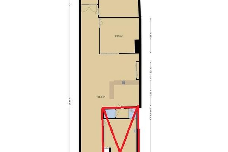 KantoorruimteaanVan Dedemstraat 182<br/> inBergen op Zoom