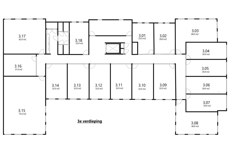 KantoorruimteaanMiddenburcht 136<br/> inVleuten