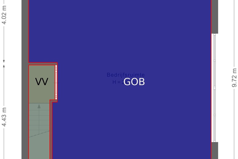 BedrijfsruimteaanZuidbaan 535<br/> inMoordrecht