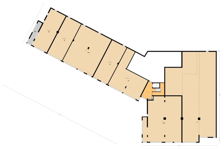 WinkelruimteaanKloosterstraat 14 - 66<br/> inGrubbenvorst