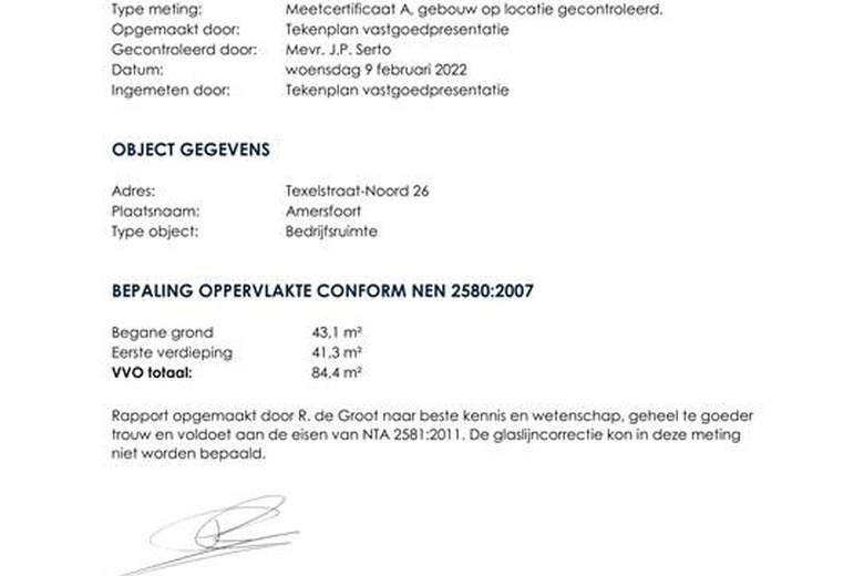 BedrijfsruimteaanTexelstraat-noord 26<br/> inAmersfoort