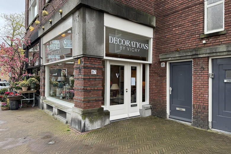 WinkelruimteaanJohannes Bildersstraat 87<br/> inDen Haag