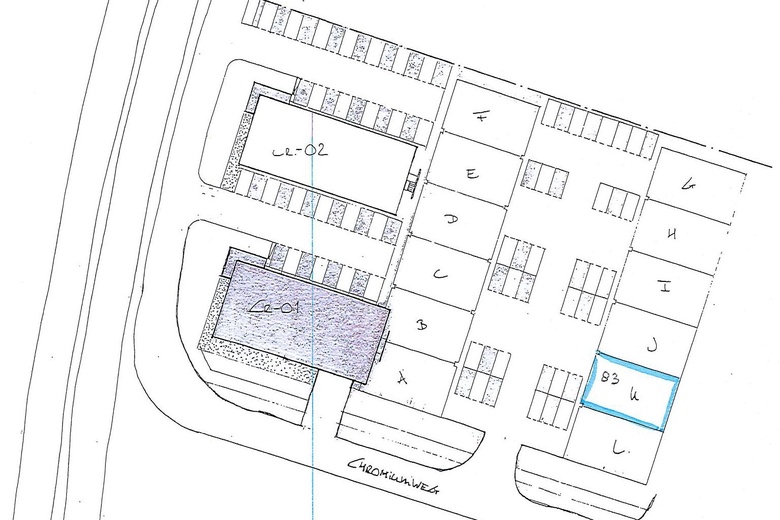 BedrijfsruimteaanChromiumweg 83<br/> inAmersfoort