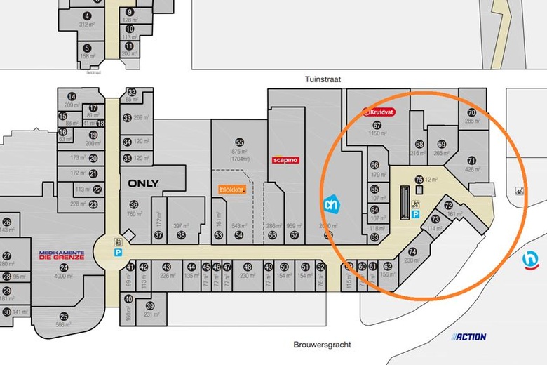 WinkelruimteaanPassage 42<br/> inVeenendaal WinkelruimteaanPassage 42<br/> inVeenendaal
