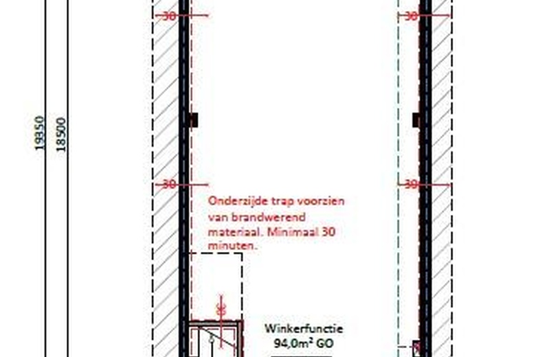 WinkelruimteaanNassaustraat 20<br/> inBussum WinkelruimteaanNassaustraat 20<br/> inBussum