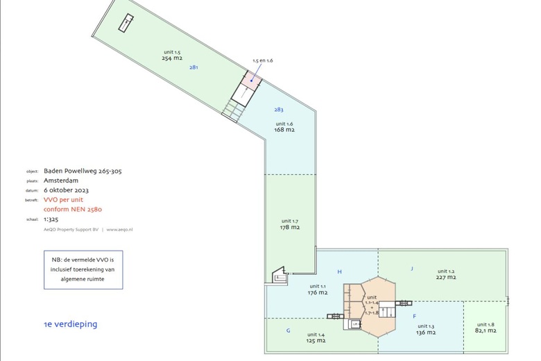 KantoorruimteaanBaden Powellweg 283<br/> inAmsterdam