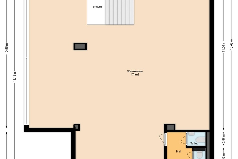 WinkelruimteaanVondelstraat 53<br/> inAlkmaar