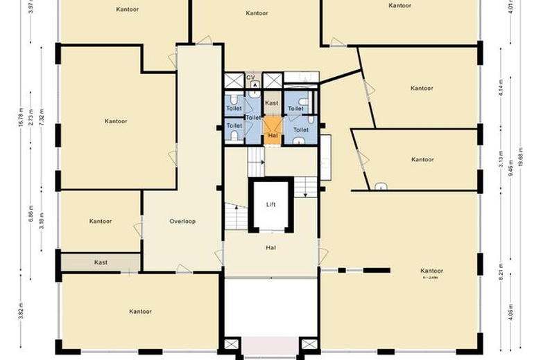 KantoorruimteaanDe Schans 19 41<br/> inLelystad