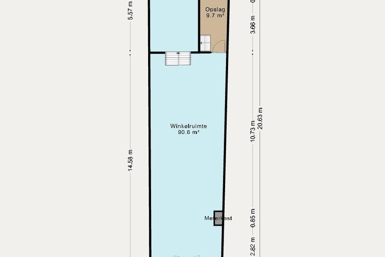 WinkelruimteaanVughterstraat 37<br/> inDen Bosch