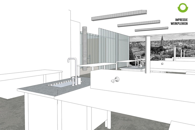 KantoorruimteaanRozenburglaan 13 b<br/> inGroningen