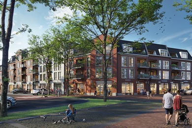 Bekijk foto 2 van Sint Agathaplein-Zuidwand 0 ong