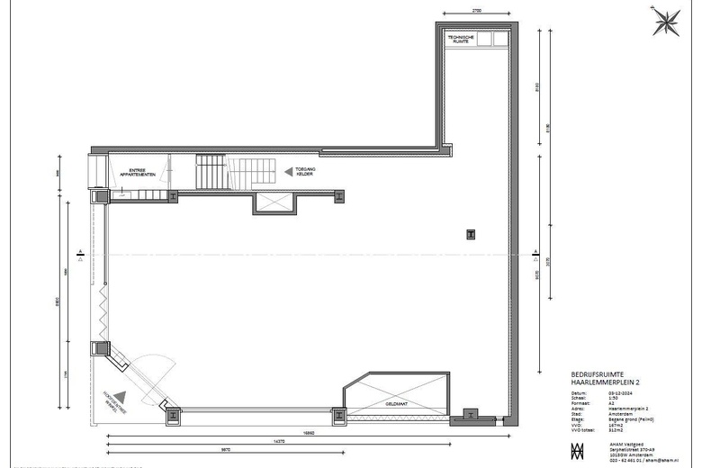 WinkelruimteaanHaarlemmerplein 2<br/> inAmsterdam