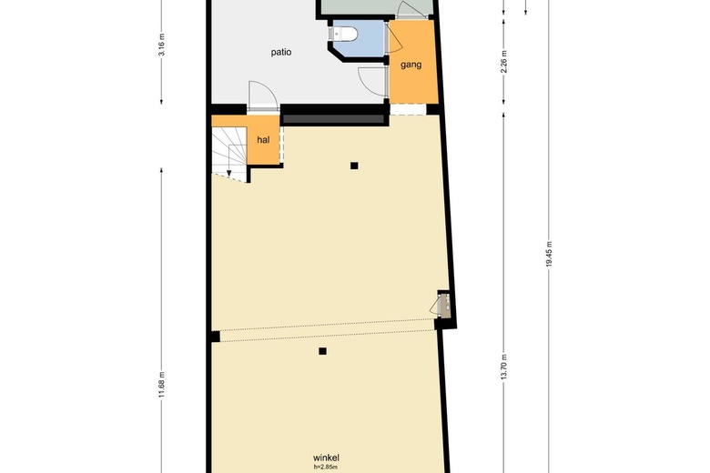 WinkelruimteaanUtrechtsestraat 17<br/> inAmersfoort