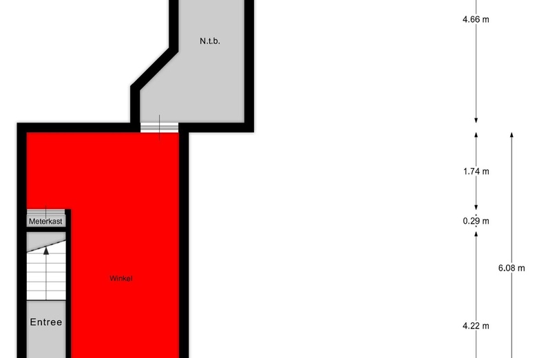 WinkelruimteaanMagdalenenstraat 12<br/> inAlkmaar