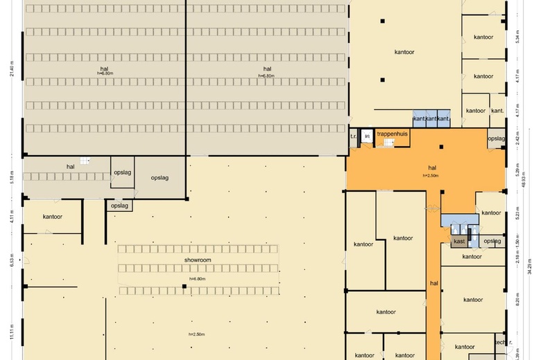 BedrijfsruimteaanBasisweg 34<br/> inAmsterdam