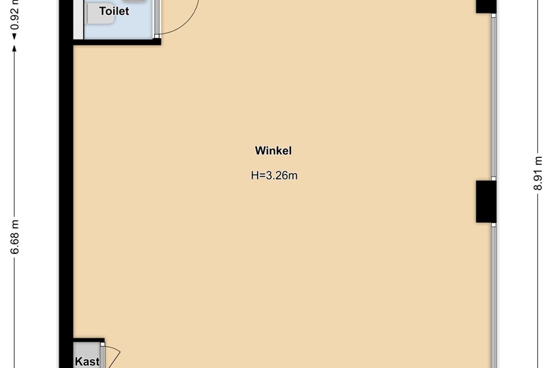 WinkelruimteaanDannestraat 1 e<br/> inBreukelen