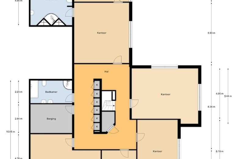 KantoorruimteaanHoogstraat 24<br/> inNijkerk