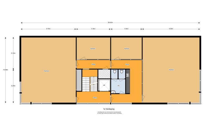 KantoorruimteaanLireweg 42 - 50<br/> inNieuw-Vennep