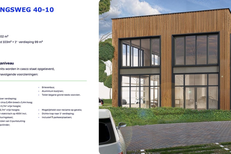 BedrijfsruimteaanKoningsweg 40 10<br/> inSoest