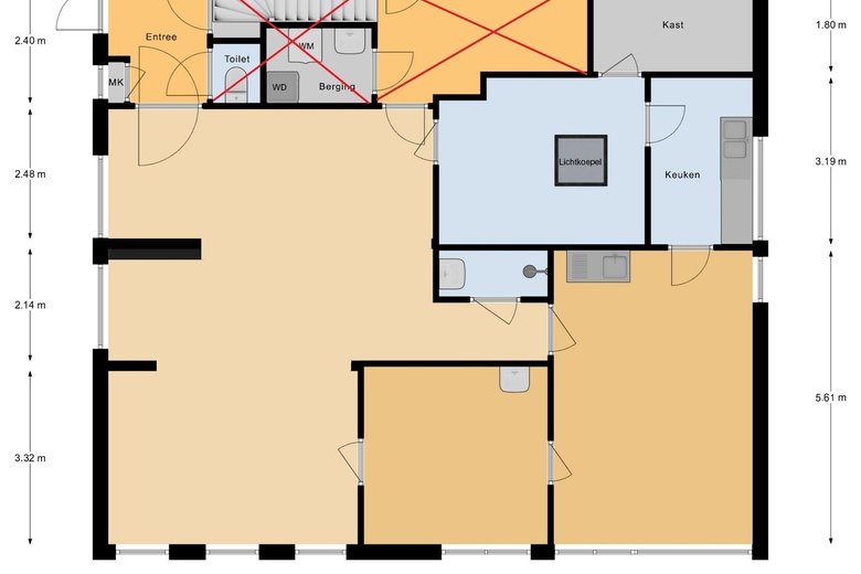 KantoorruimteaanBurgemeester Dekkingstraat 22 A<br/> inStreefkerk