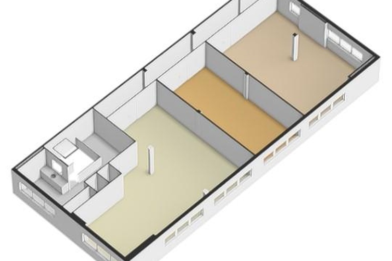 KantoorruimteaanZadelmakerstraat 64<br/> inVelserbroek